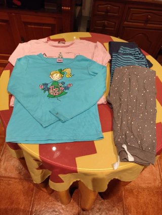 Lote  pijamas entretiempo talla 16