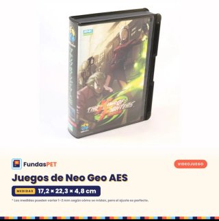 Fundas Protectoras PET para Neo Geo AES