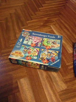 Puzzle 4 en 1 La Patrulla Canina Ravensburger