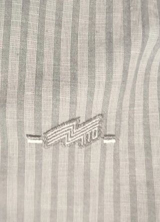 Bomber Sport Mitto Gris de lino algodón talla 46