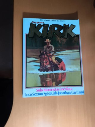 SARGENTO KIRK los mejores comics del Oeste