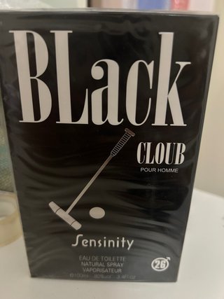 Colonia Sensinity Black CLOUB Pour Homme