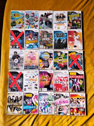 Juegos Wii Originales (Lote 3x15€)