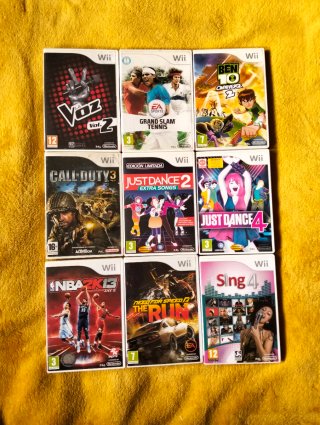 Juegos Wii Originales (3 por 15€)