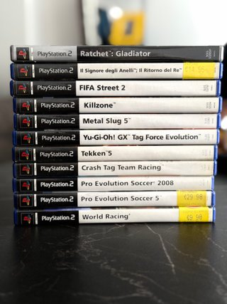 Lotto 11 giochi PS2
