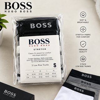 Pack 3 Bóxers BOSS Talla S