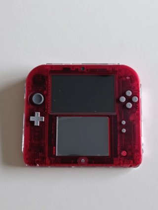 Nintendo 2DS Rojo Transparente
