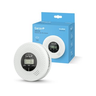 Garza - Detector Combinado de Humo y Monóxido