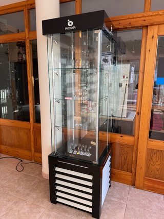 Mueble Expositor de Cristal para Joyería