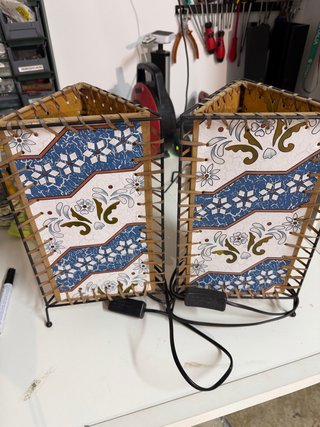 Set de 2 Lámparas de Noche