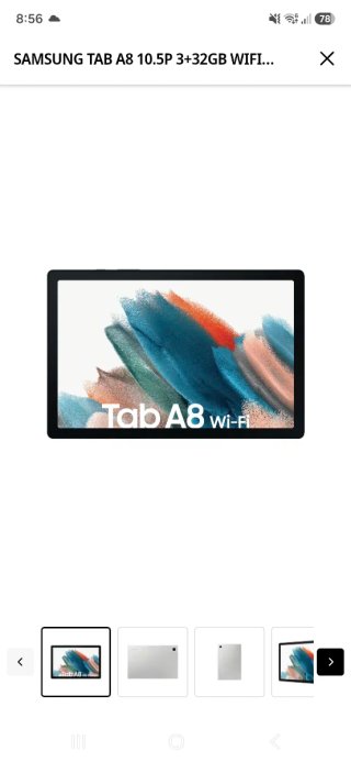 Samsung Tab A8 10.5 3+32GB WiFi