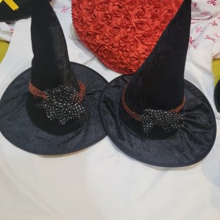 2 Sombreros Bruja Halloween