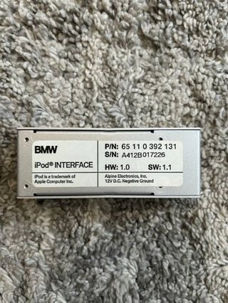 Módulo Interfaz iPod BMW P/N 65110392131