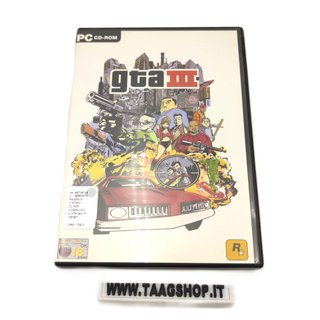 GTA III PC GRAND THEFT AUTO 3 COMPLETO FAST SHIP
