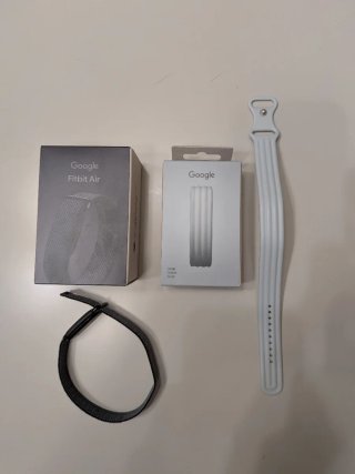 Fitbit Air Negro Obsidiana (con caja) + 3 Pulseras