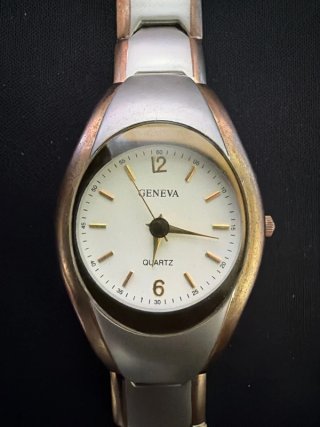 Reloj Geneva Mujer Bicolor Oro/Plata Quartz