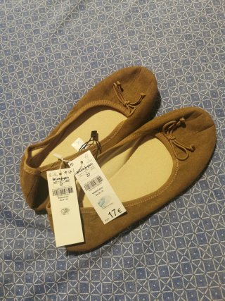 Manoletinas El Corte Inglés Talla 37