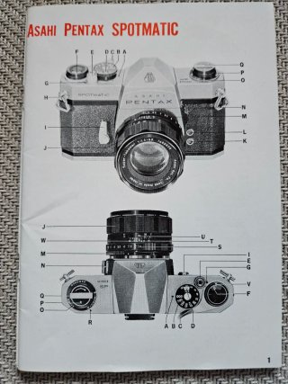 Manual Asahi Pentax Spotmatic