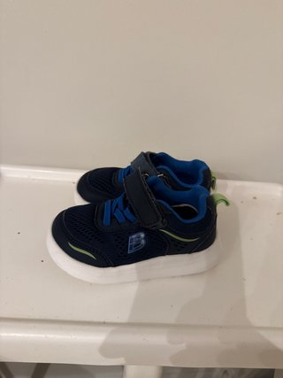 Zapatillas niño barefoot T22 azul negociable
