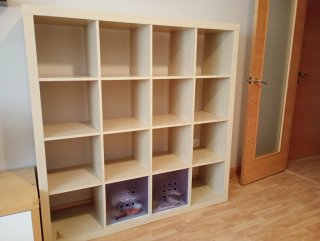 Estantería modular beige clarito está en Linares
