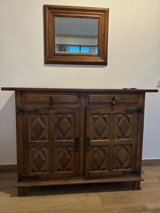 Cómoda de Madera Rústica