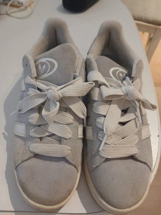 Zapatillas Adidas Hombre Grises y Blancas