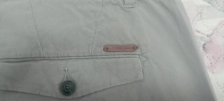 Pantalón Emilio Tucci Talla 52 Beige/Gris