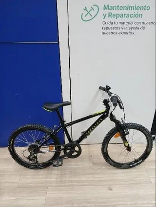 Bicicleta niños 20 Pulgadas MTB 6-9 Años EXPL 500 negro