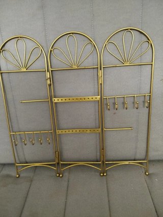 Organizador de Joyas Plegable Dorado
