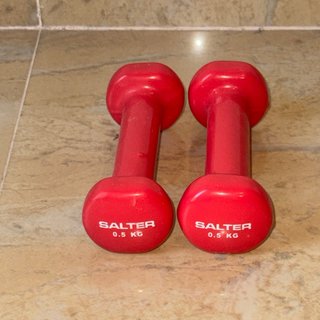 Par de mancuernas Salter 0,5 kg fitness