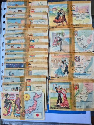 Lote 21 Cromos Antiguos Ceregumil Fernández
