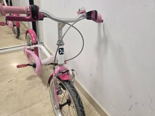 Bicicleta infantil rosa