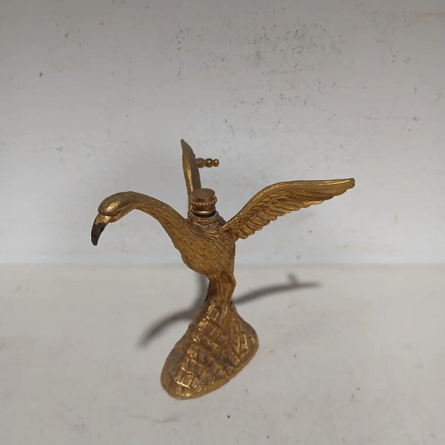 Calientacopas de Latón con Diseño de Ave
