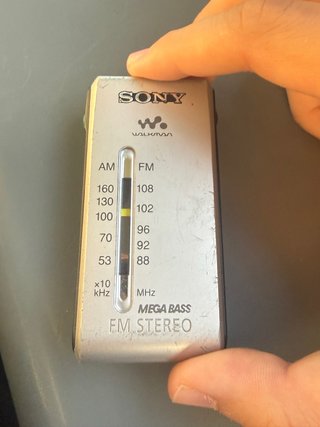 Walkman Sony SRF-S84 Plata