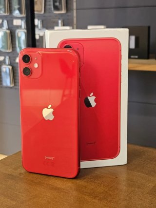 IPHONE 11 64GB ROSSO BATTERIA 100%
