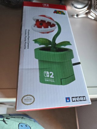 Cámara Piranha Plant Nintendo Switch