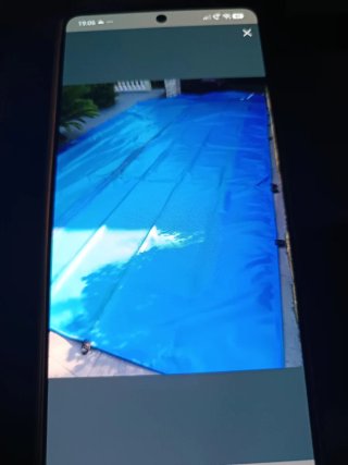 Toldo piscina 3x6m
