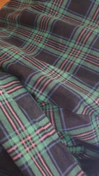 Impermeable forrado con bufanda