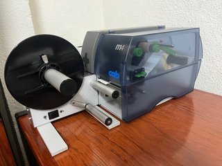 Impresora de etiquetas cab m4 + revobinador