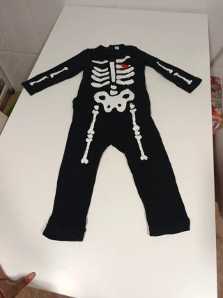 Disfraz de Esqueleto Infantil
