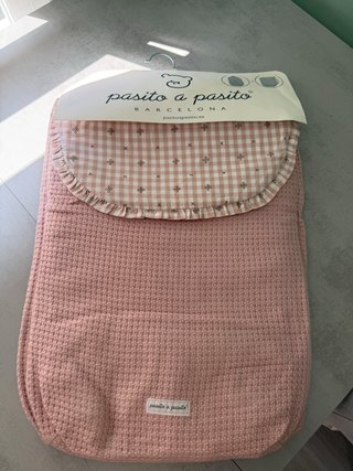 Saco bebé Pasito a Pasito rosa