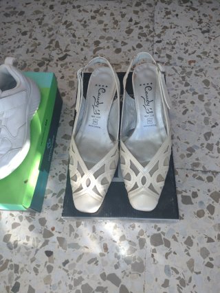 Zapatos de fiesta Candy blancos