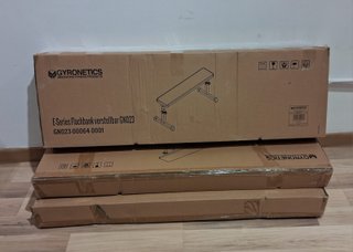 3 Bancos Plano Ajustable Gyronetics E-Series