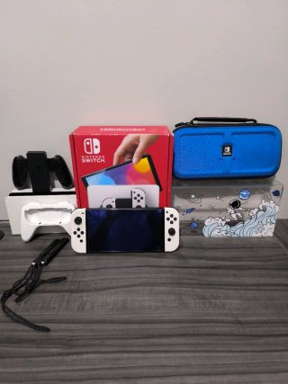 Nintendo Switch OLED Blanca + Caja Original