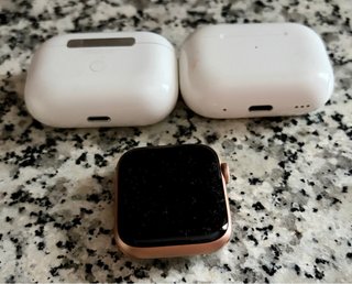 Lote 2 Cajas AirPods Pro y Apple Watch