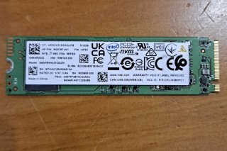 Disco Duro SSD Intel 512GB NVMe M.2