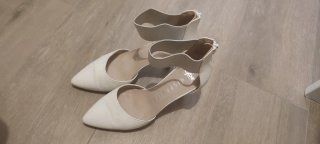 Scarpe da sera Hispanitas avorio