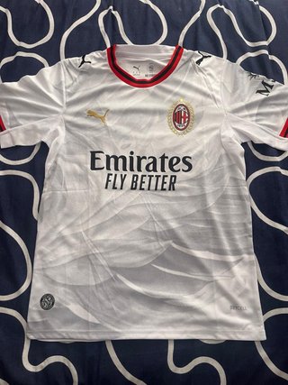 Camiseta A.C. Milan Puma Blanca