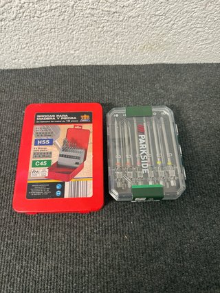 Juego de brocas HSS para madera y piedra