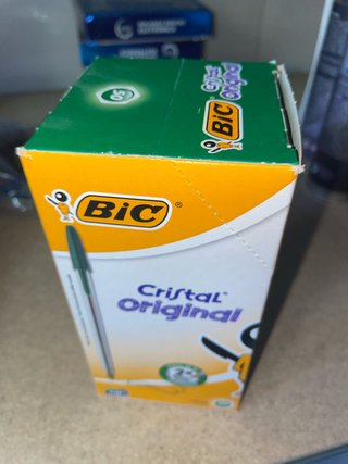 50 Penne BIC Cristal Originali Verdi